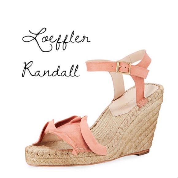 Loeffler Randall Shoes - Loeffler Randall Suede Wedges Size 9 NIB